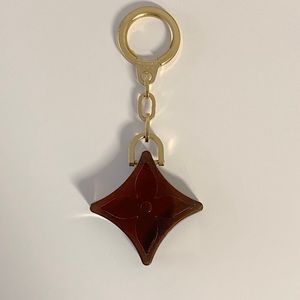 Rare Authentic Louis Vuitton Acrylic Key Ring